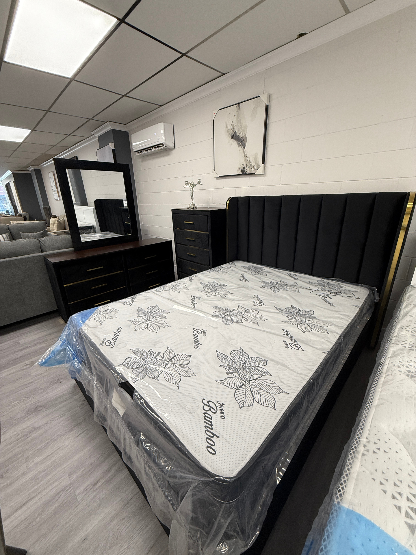 Midnight Panel Bed