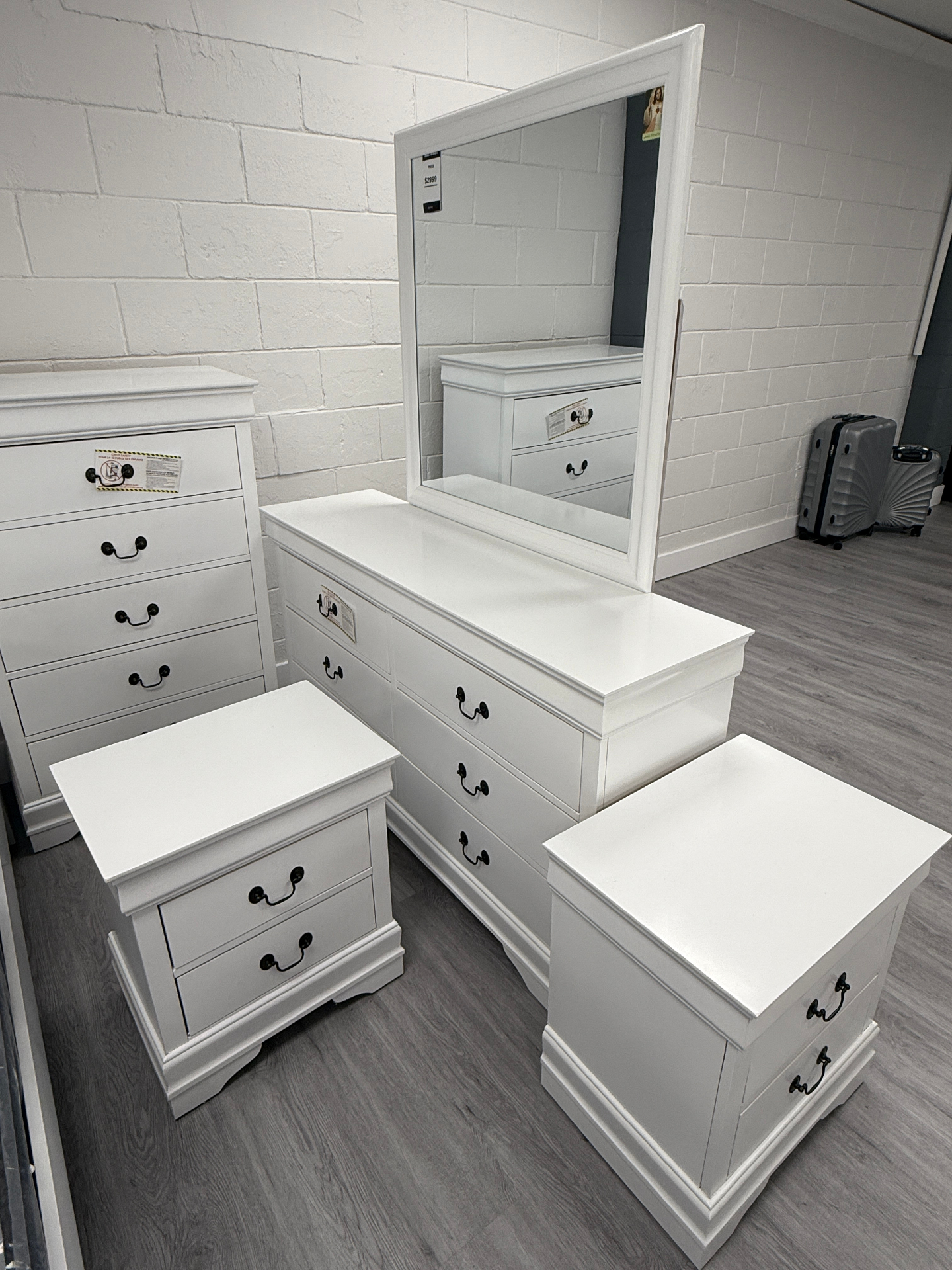 Classic White Vanity