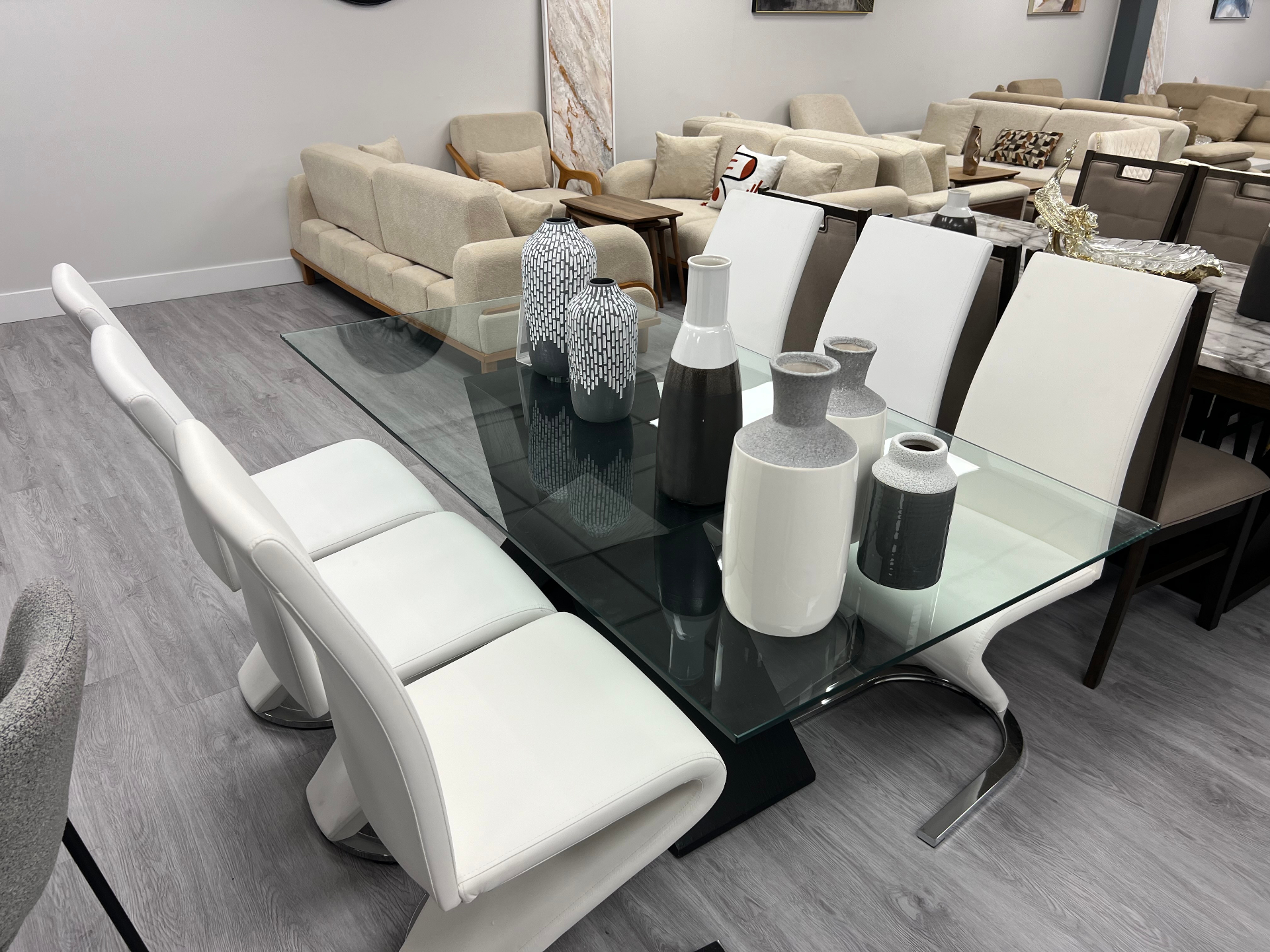 Glacier Glass Dining